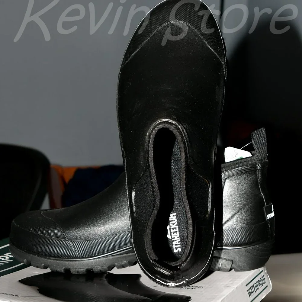 Men's‎ Ankle Rain Boots,Staheekum